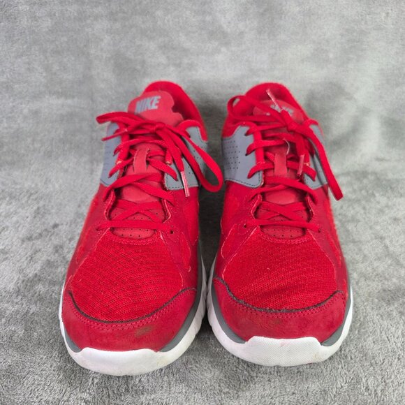 Mens Nike Flex 2012 Red & Gray Running Shoes Lightweight Mesh Size 10 - Picture 3 of 9